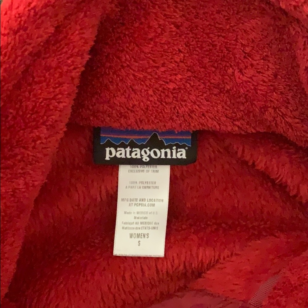 Red patagonia jacket